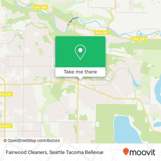 Mapa de Fairwood Cleaners