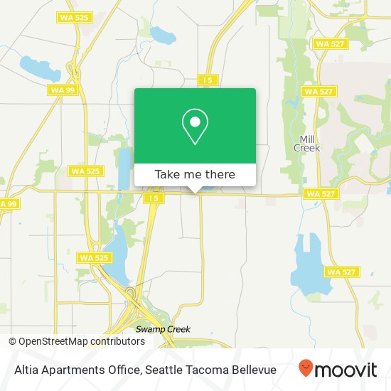 Mapa de Altia Apartments Office