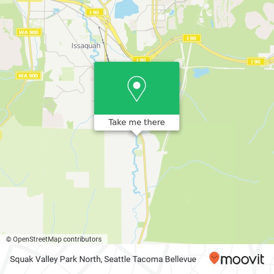 Squak Valley Park North map