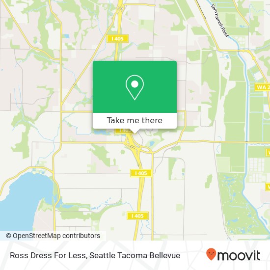 Mapa de Ross Dress For Less