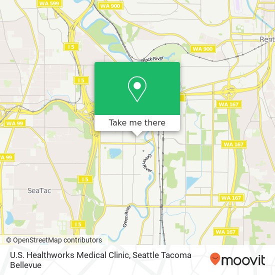 U.S. Healthworks Medical Clinic map