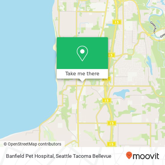 Banfield Pet Hospital map