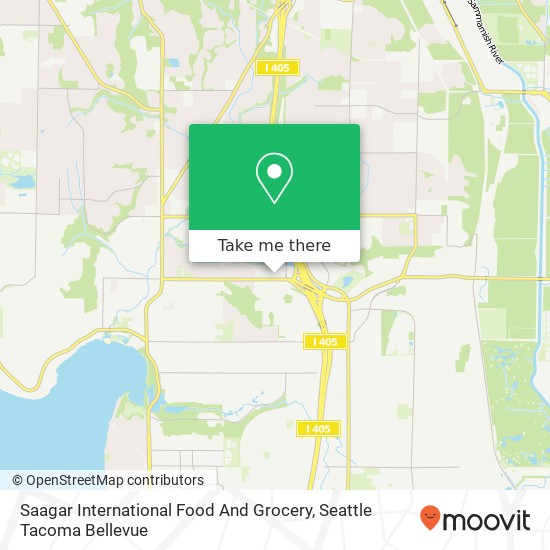 Mapa de Saagar International Food And Grocery