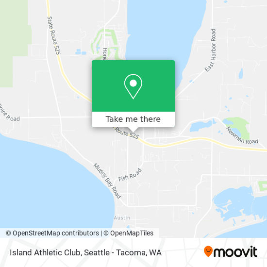 Island Athletic Club map