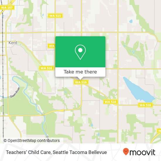 Teachers' Child Care map