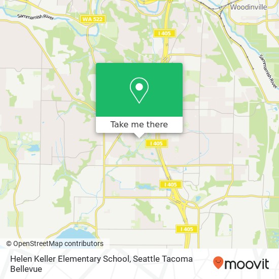 Helen Keller Elementary School map