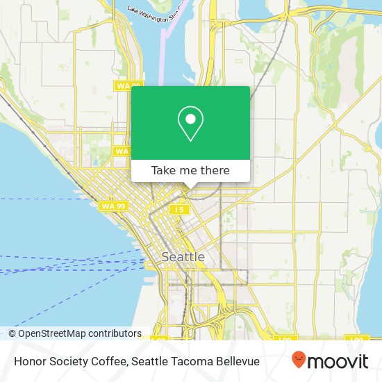 Honor Society Coffee map