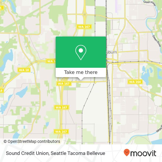 Sound Credit Union map