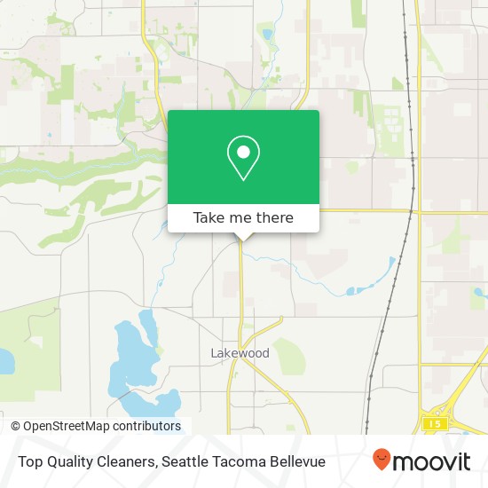 Top Quality Cleaners map