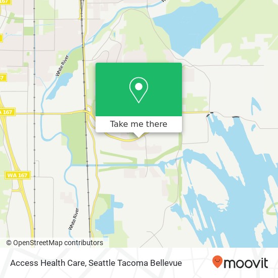 Access Health Care map