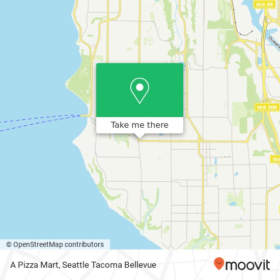 A Pizza Mart map