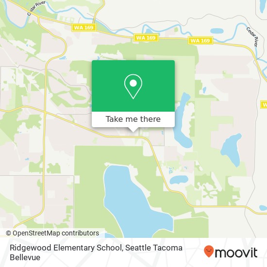 Ridgewood Elementary School map