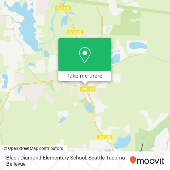 Mapa de Black Diamond Elementary School