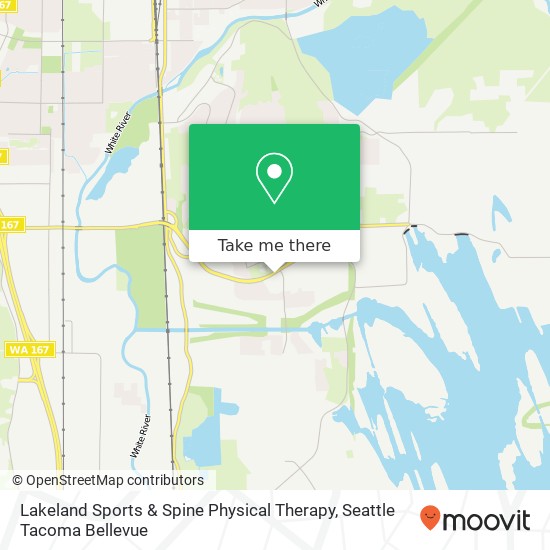 Lakeland Sports & Spine Physical Therapy map
