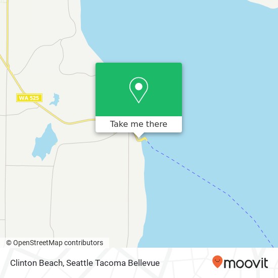 Clinton Beach map
