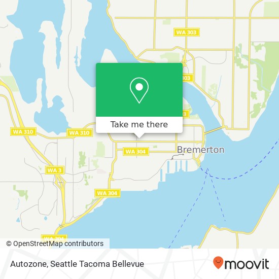 Autozone map