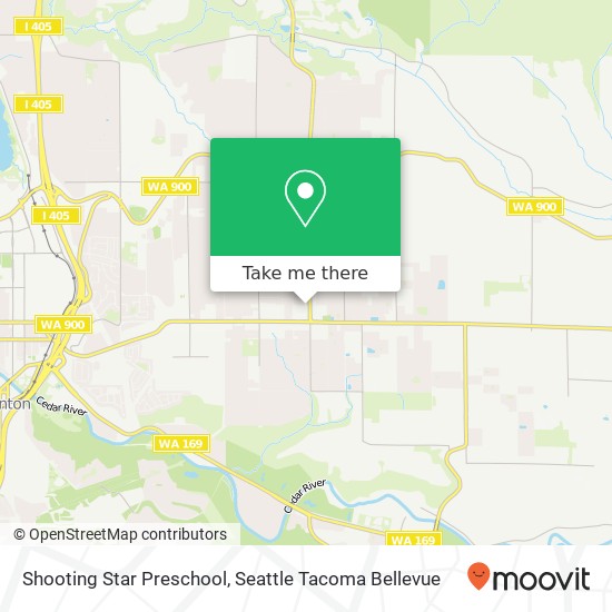 Mapa de Shooting Star Preschool