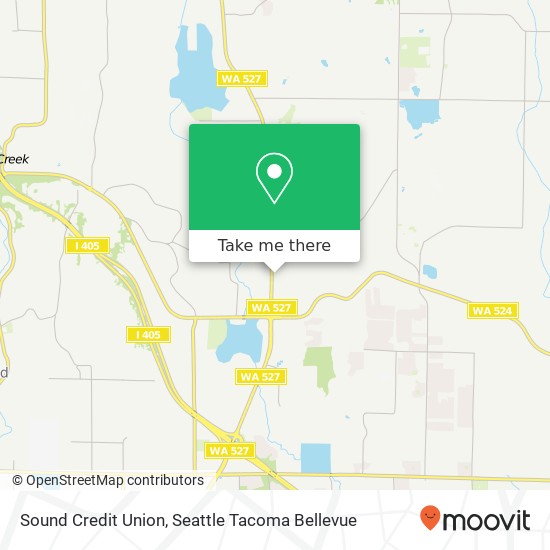 Sound Credit Union map