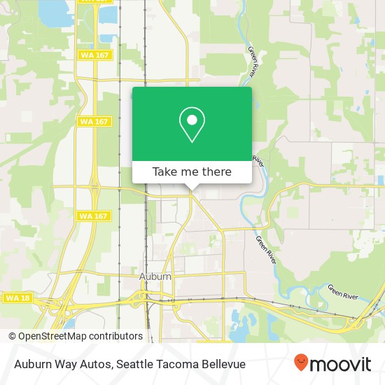 Auburn Way Autos map