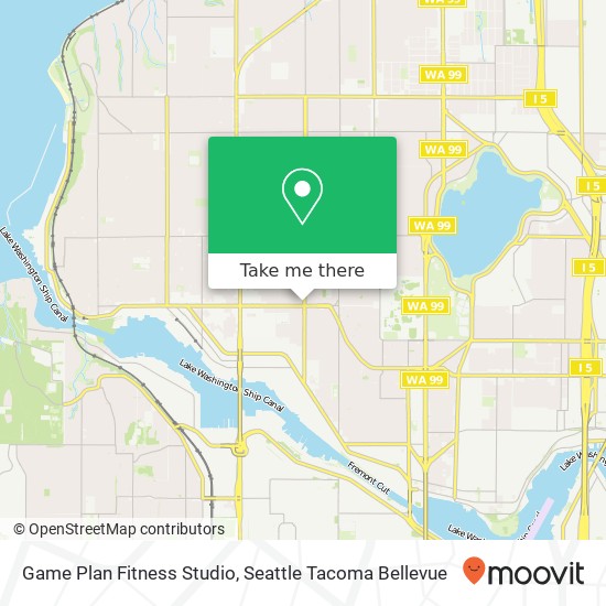 Game Plan Fitness Studio map