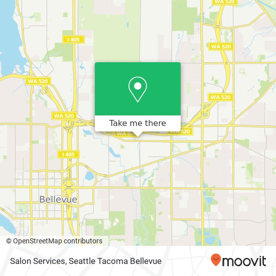 Salon Services map