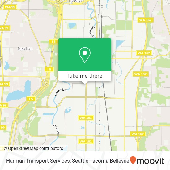 Harman Transport Services map