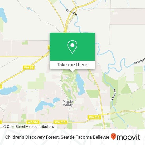 Mapa de Children's Discovery Forest