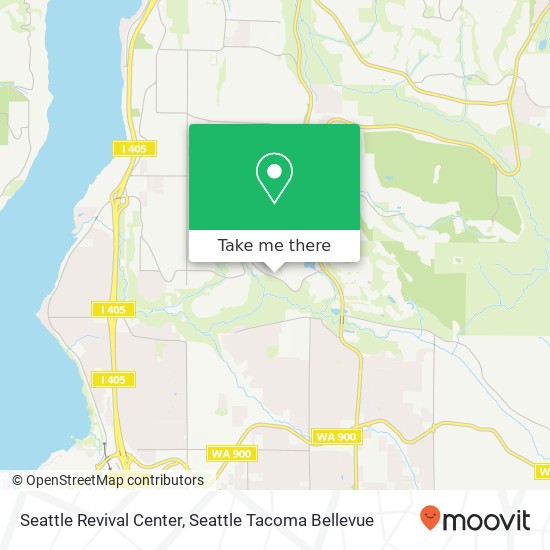 Mapa de Seattle Revival Center