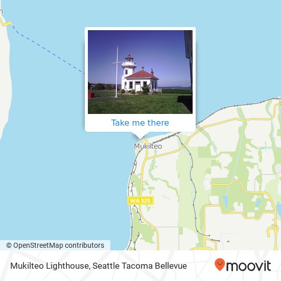 Mukilteo Lighthouse map
