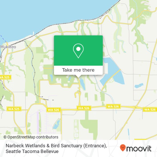 Mapa de Narbeck Wetlands & Bird Sanctuary (Entrance)