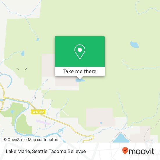 Lake Marie map