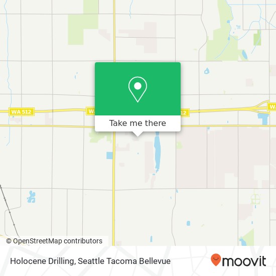 Holocene Drilling map