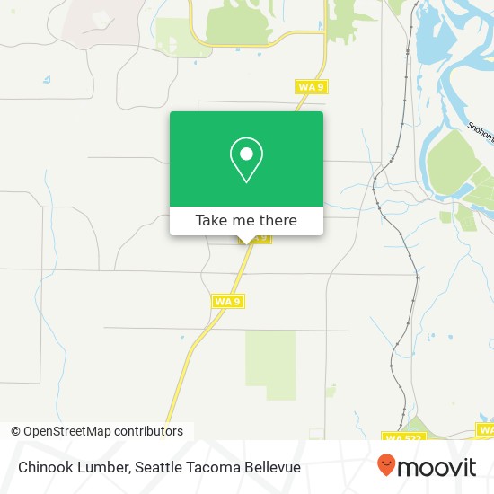 Chinook Lumber map