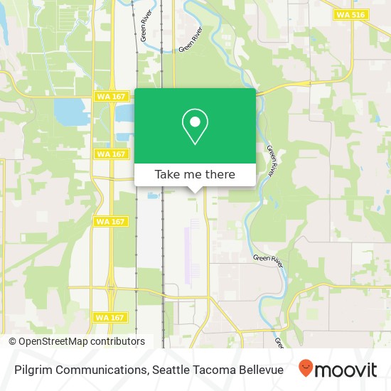 Mapa de Pilgrim Communications