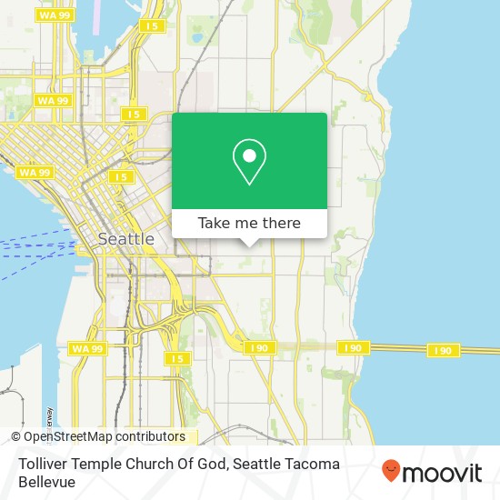 Tolliver Temple Church Of God map