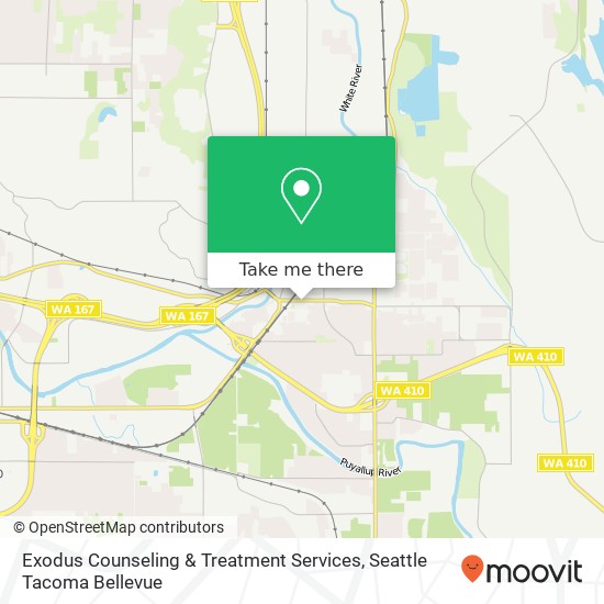 Mapa de Exodus Counseling & Treatment Services