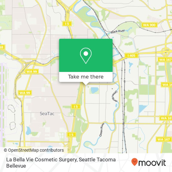 La Bella Vie Cosmetic Surgery map