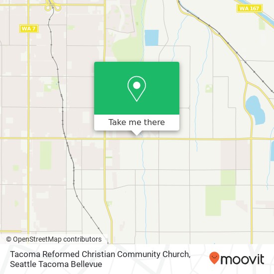 Tacoma Reformed Christian Community Church map