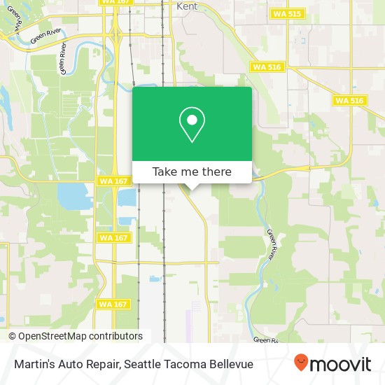 Martin's Auto Repair map