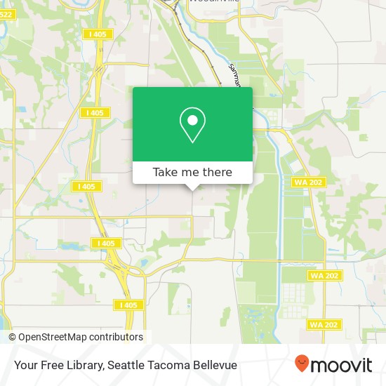 Your Free Library map