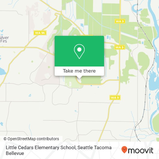 Mapa de Little Cedars Elementary School