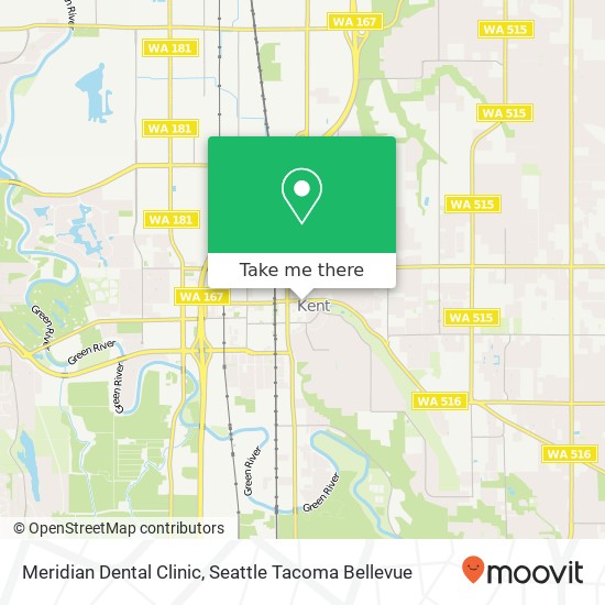 Mapa de Meridian Dental Clinic