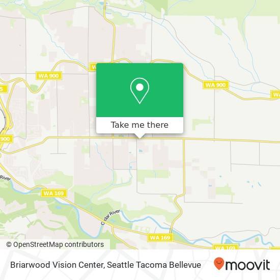 Briarwood Vision Center map