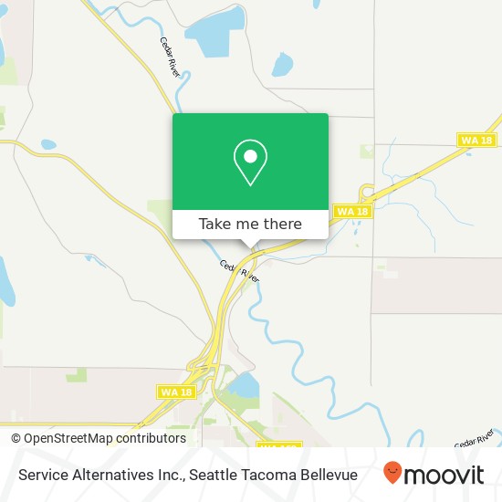 Service Alternatives Inc. map