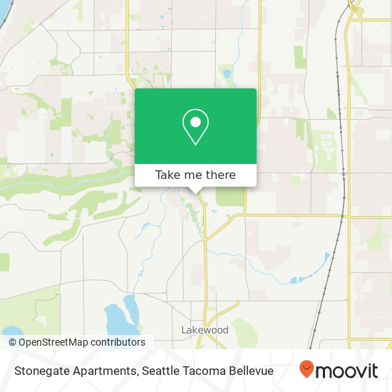 Stonegate Apartments map