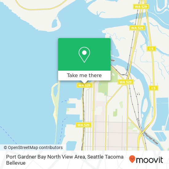 Port Gardner Bay North View Area map