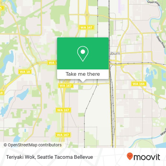 Teriyaki Wok map