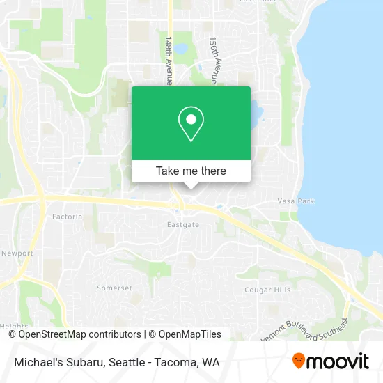 Michael's Subaru map