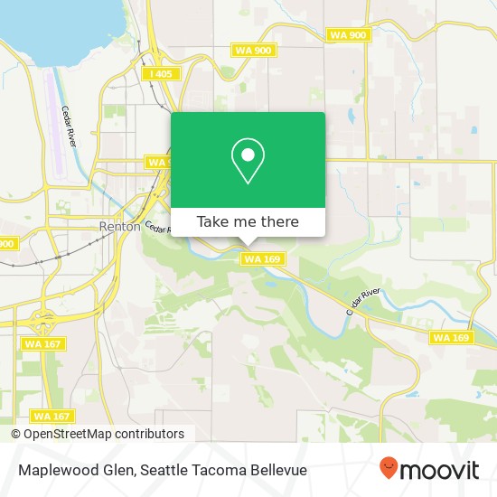 Mapa de Maplewood Glen
