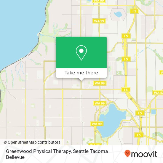 Greenwood Physical Therapy map